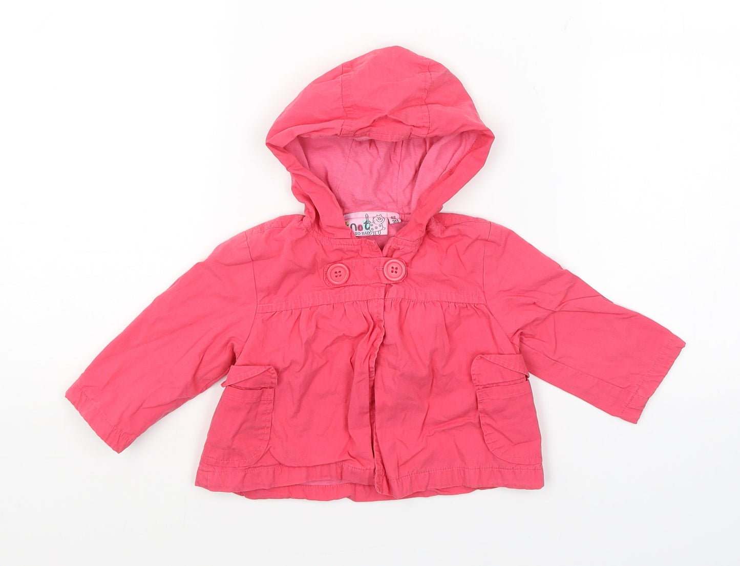 Knot so bad Girls Pink   Jacket  Size 3-6 Months