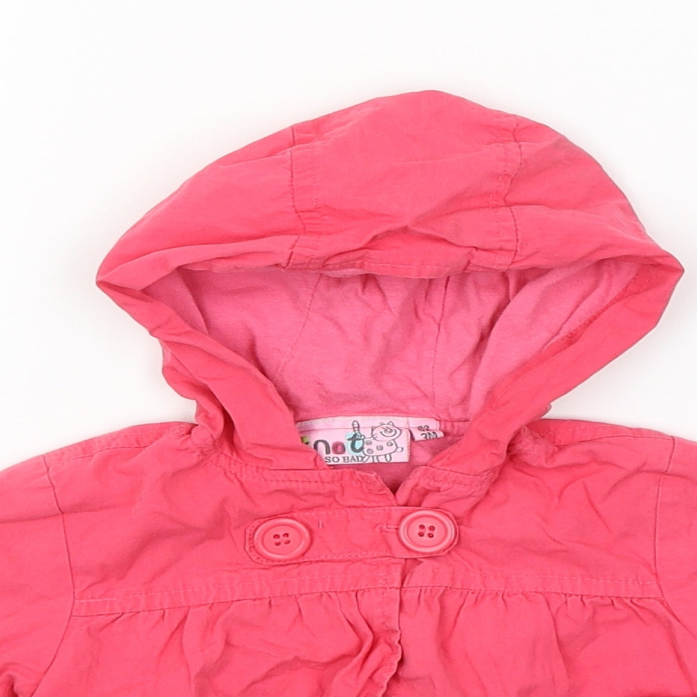Knot so bad Girls Pink   Jacket  Size 3-6 Months
