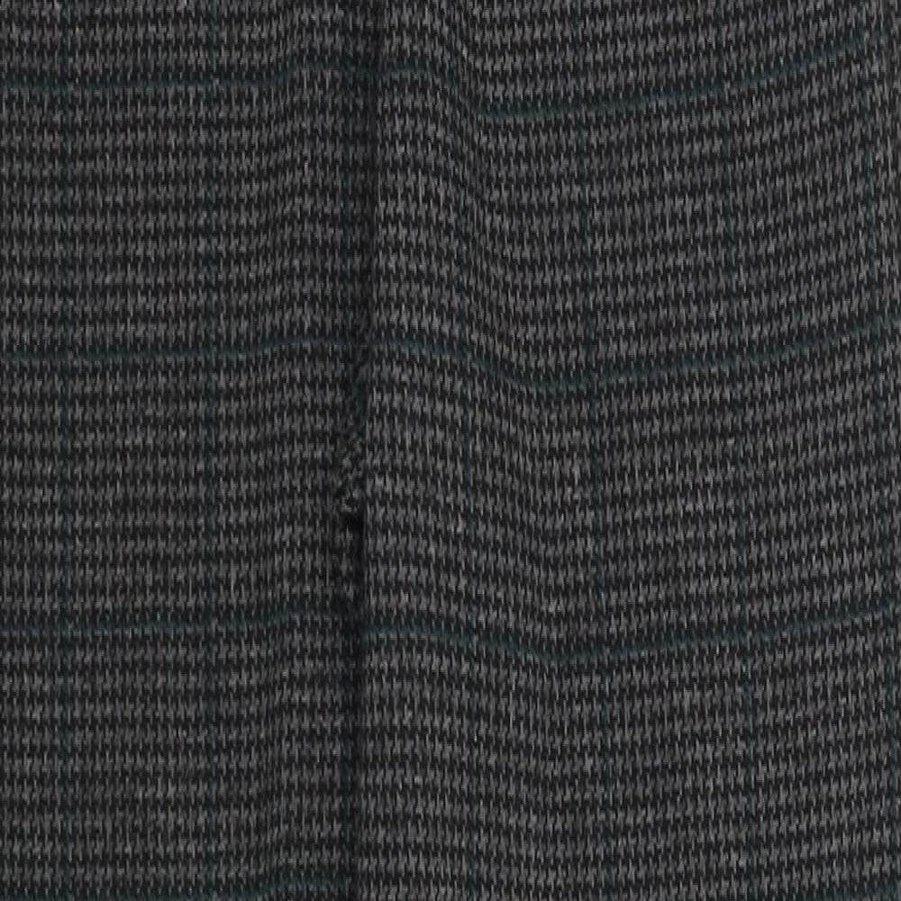 TU Womens Grey Houndstooth  Trousers  Size 8 L25.5 in