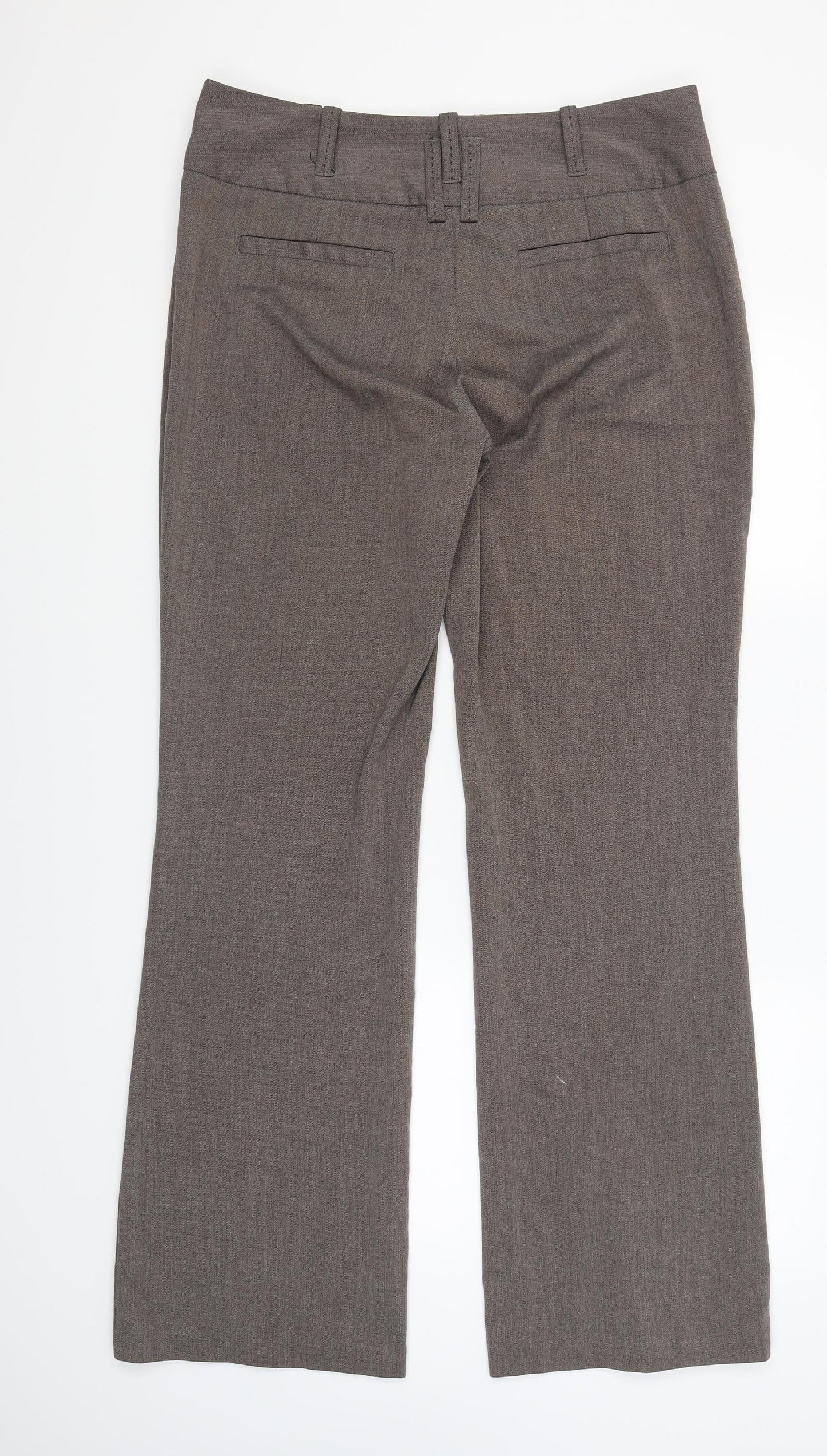 Womens UK Size 14 NEXT Regular Fit  Brown Trousers