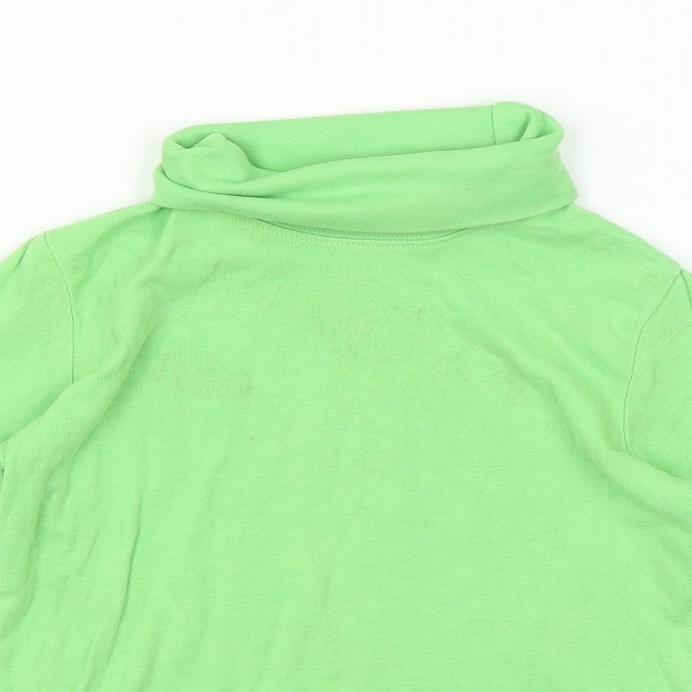 Lupilu Girls Green   Basic T-Shirt Size 6-7 Years