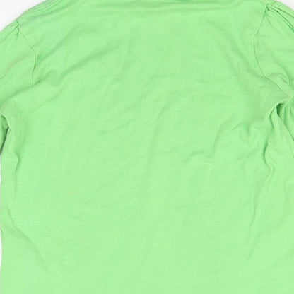 Lupilu Girls Green   Basic T-Shirt Size 6-7 Years
