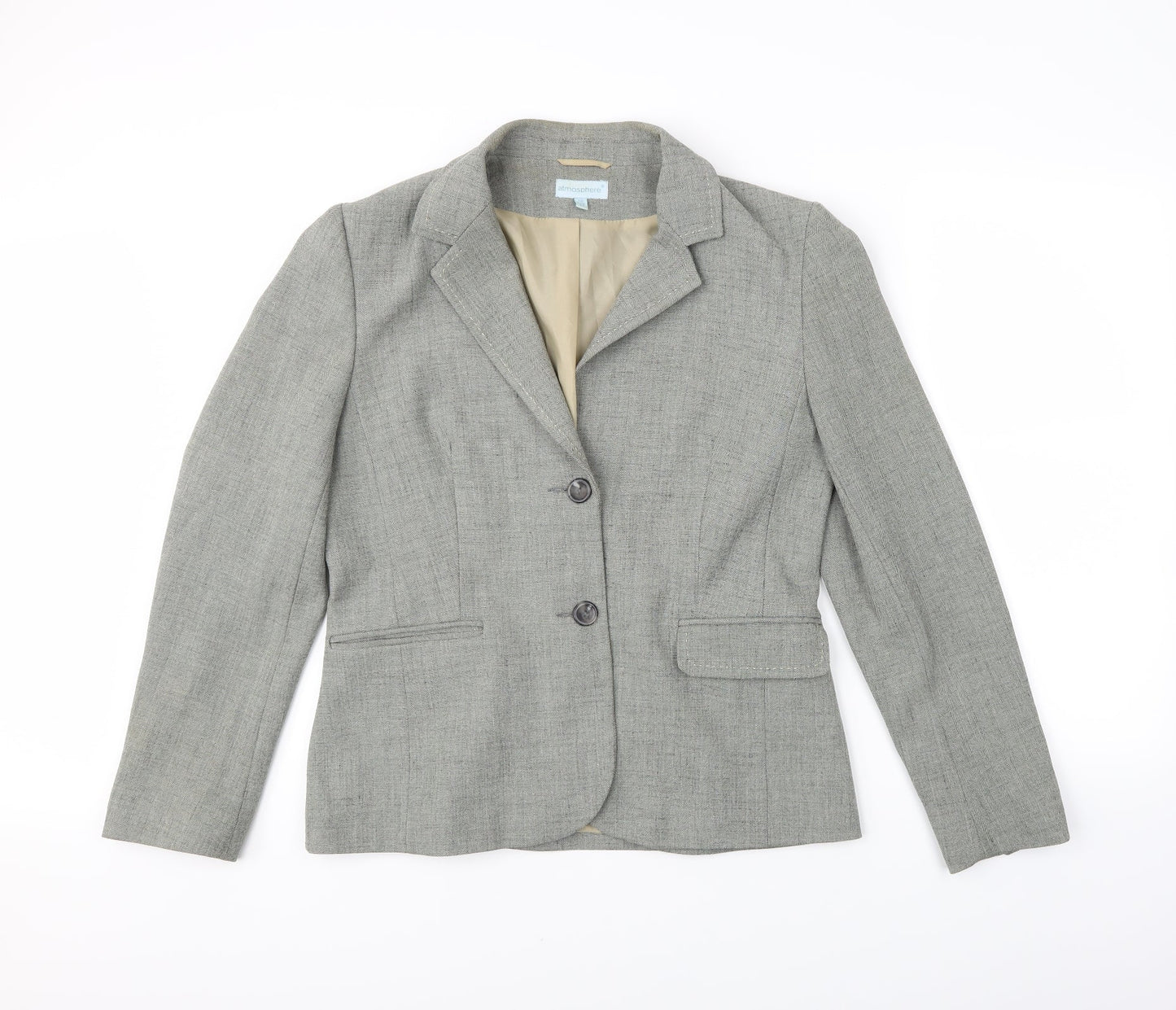 Atmosphere Womens Grey   Jacket Suit Jacket Size 16
