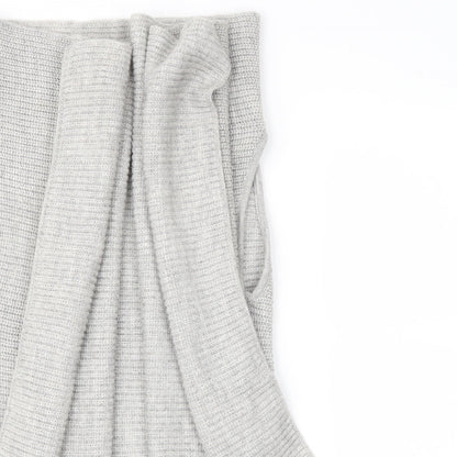 M&S Womens Grey   Cardigan Jumper Size L