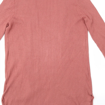 M&Co Womens Pink   Cardigan Jumper Size 14