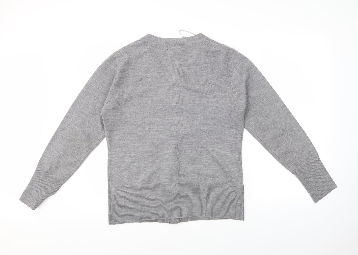 Pramour Womens Grey   Cardigan Jumper Size XL