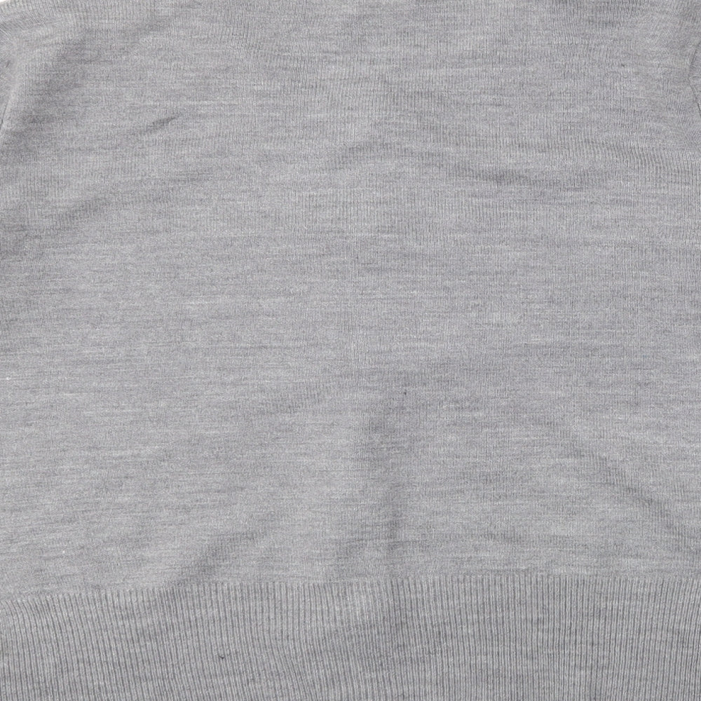 Pramour Womens Grey   Cardigan Jumper Size XL