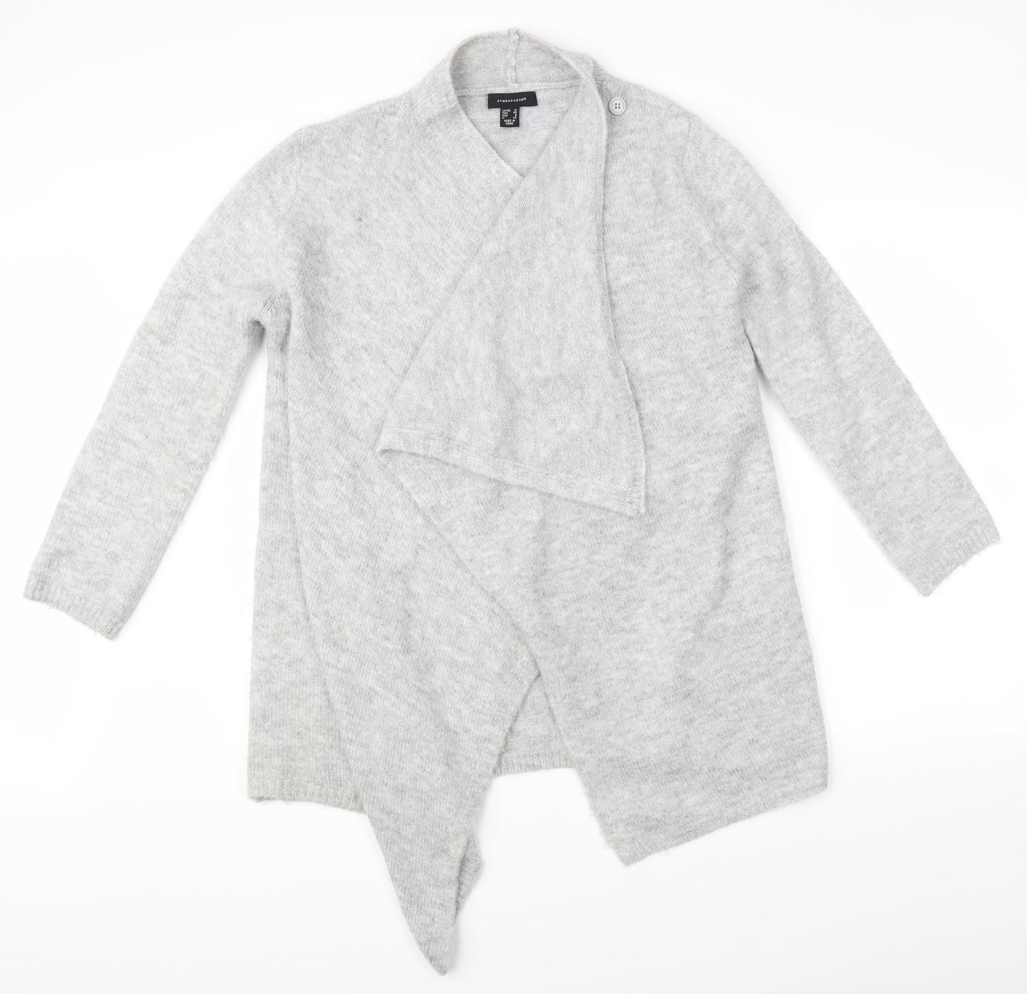 Atmosphere Womens Grey   Cardigan Jumper Size 12