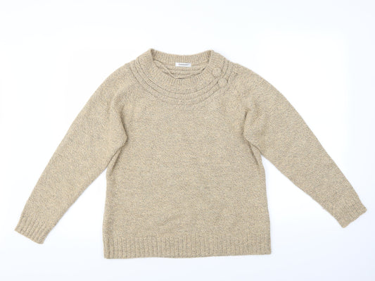 Damart Womens Beige   Pullover Jumper Size 14