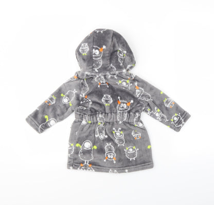 Preworn  Grey    Gown Size 9-12 Months  - Alien