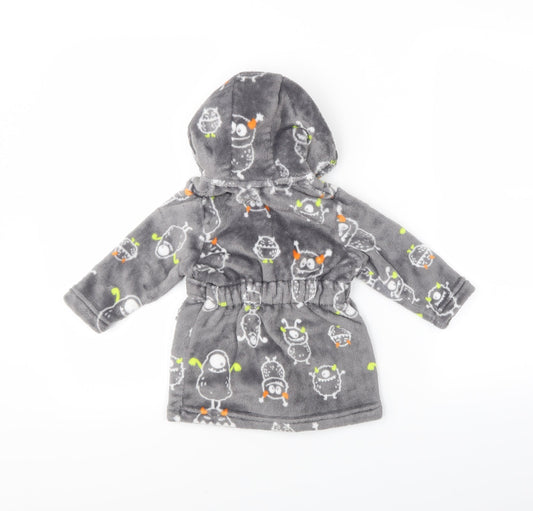 Preworn  Grey    Gown Size 9-12 Months  - Alien