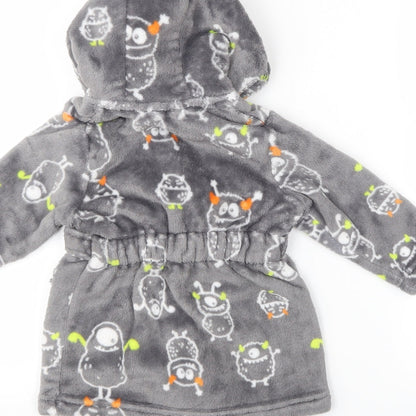 Preworn  Grey    Gown Size 9-12 Months  - Alien