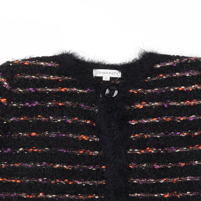 Chianti Womens Multicoloured Striped  Shrug Jumper Size S