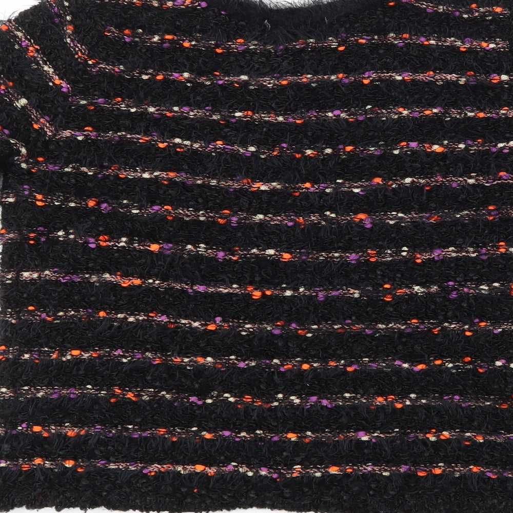 Chianti Womens Multicoloured Striped  Shrug Jumper Size S