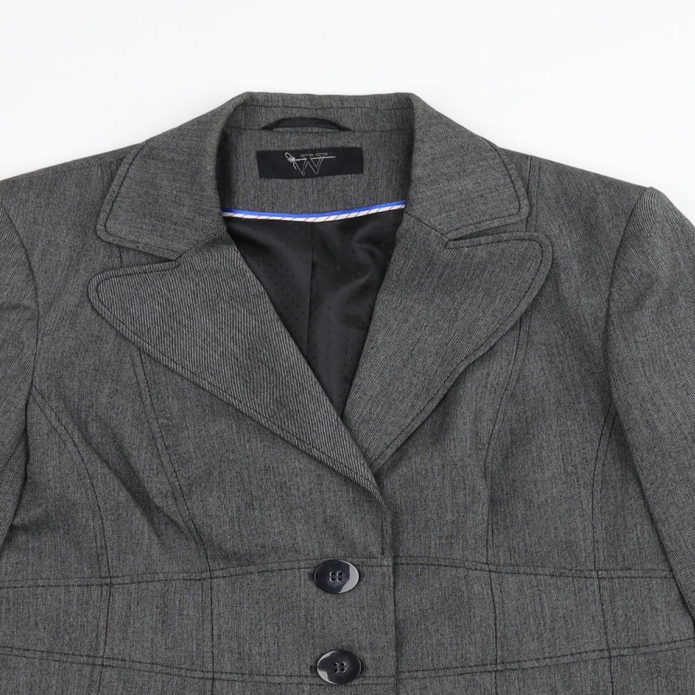 Womens UK Size 16 BHS Grey Jacket