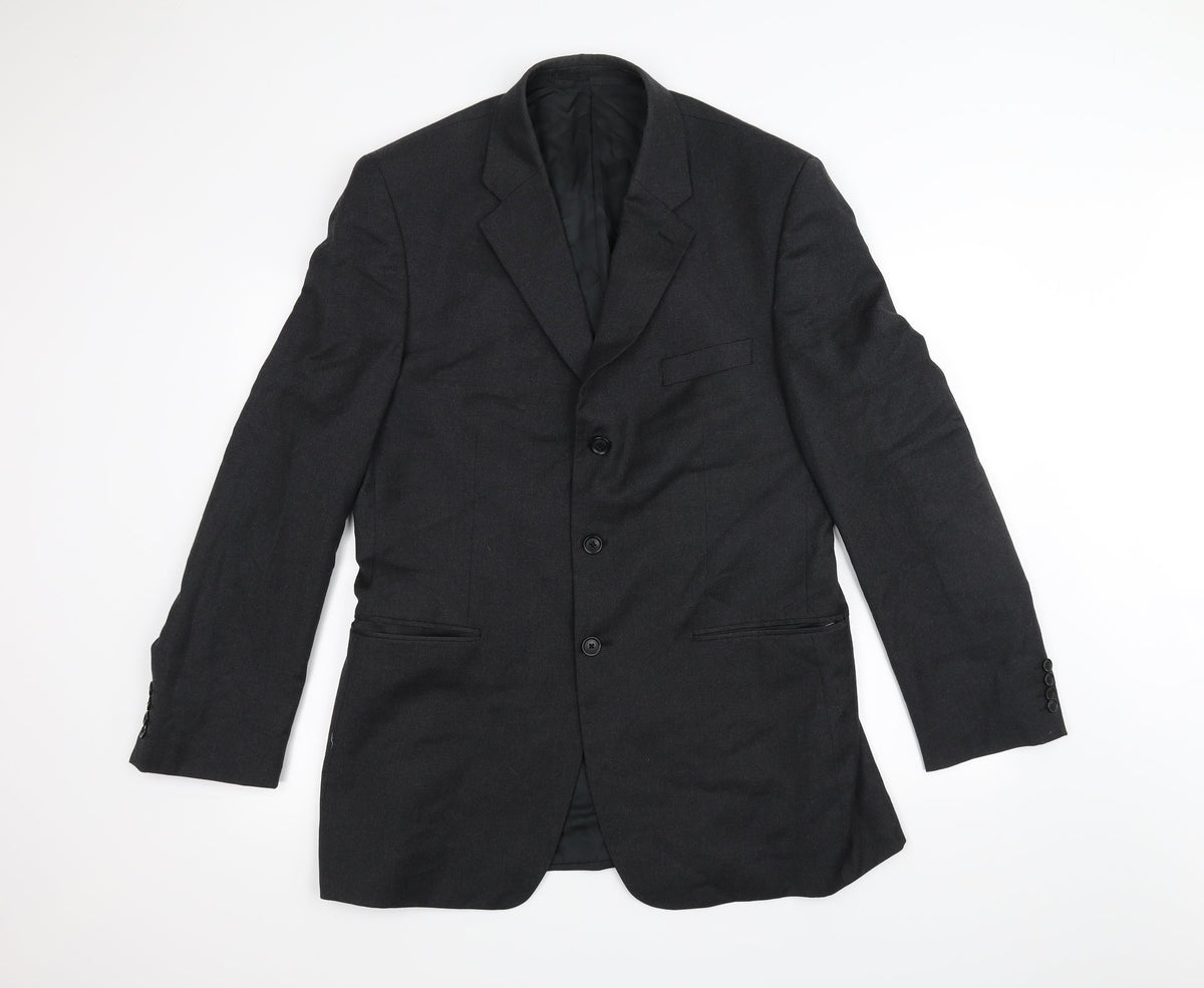 Austin Reed Mens Black   Jacket Suit Jacket Size 42