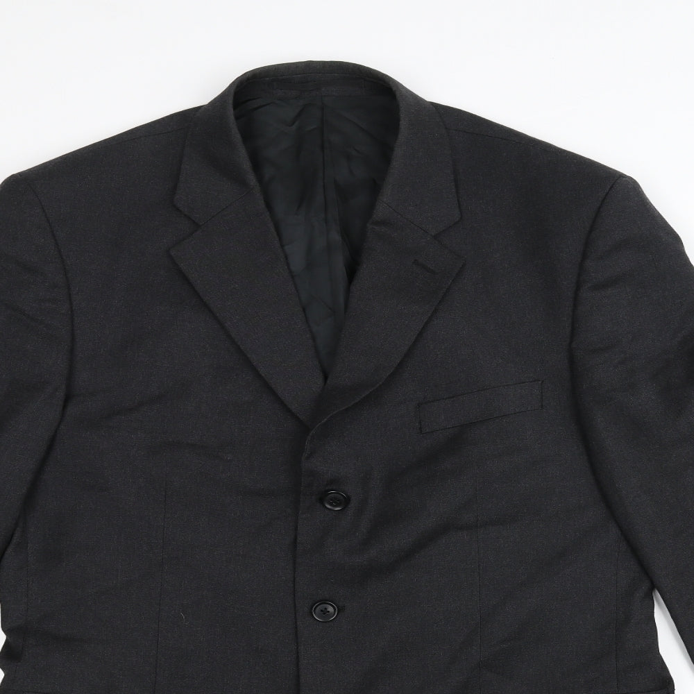 Austin Reed Mens Black   Jacket Suit Jacket Size 42