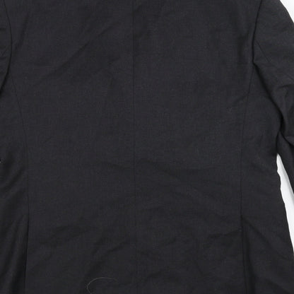 Austin Reed Mens Black   Jacket Suit Jacket Size 42