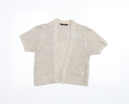 George Womens Brown  Knit Cardigan Jumper Size 14