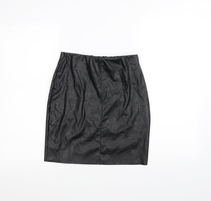 Boohoo Womens Black   Mini Skirt Size 8