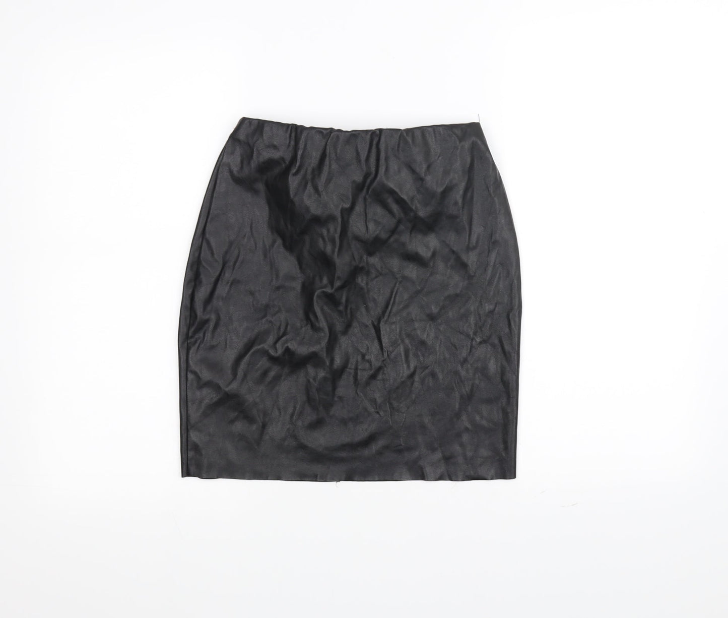 Boohoo Womens Black   Mini Skirt Size 8