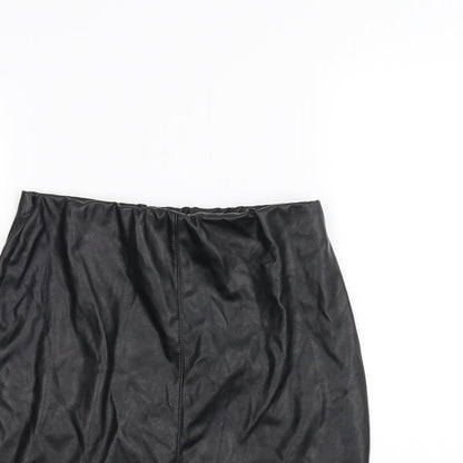 Boohoo Womens Black   Mini Skirt Size 8