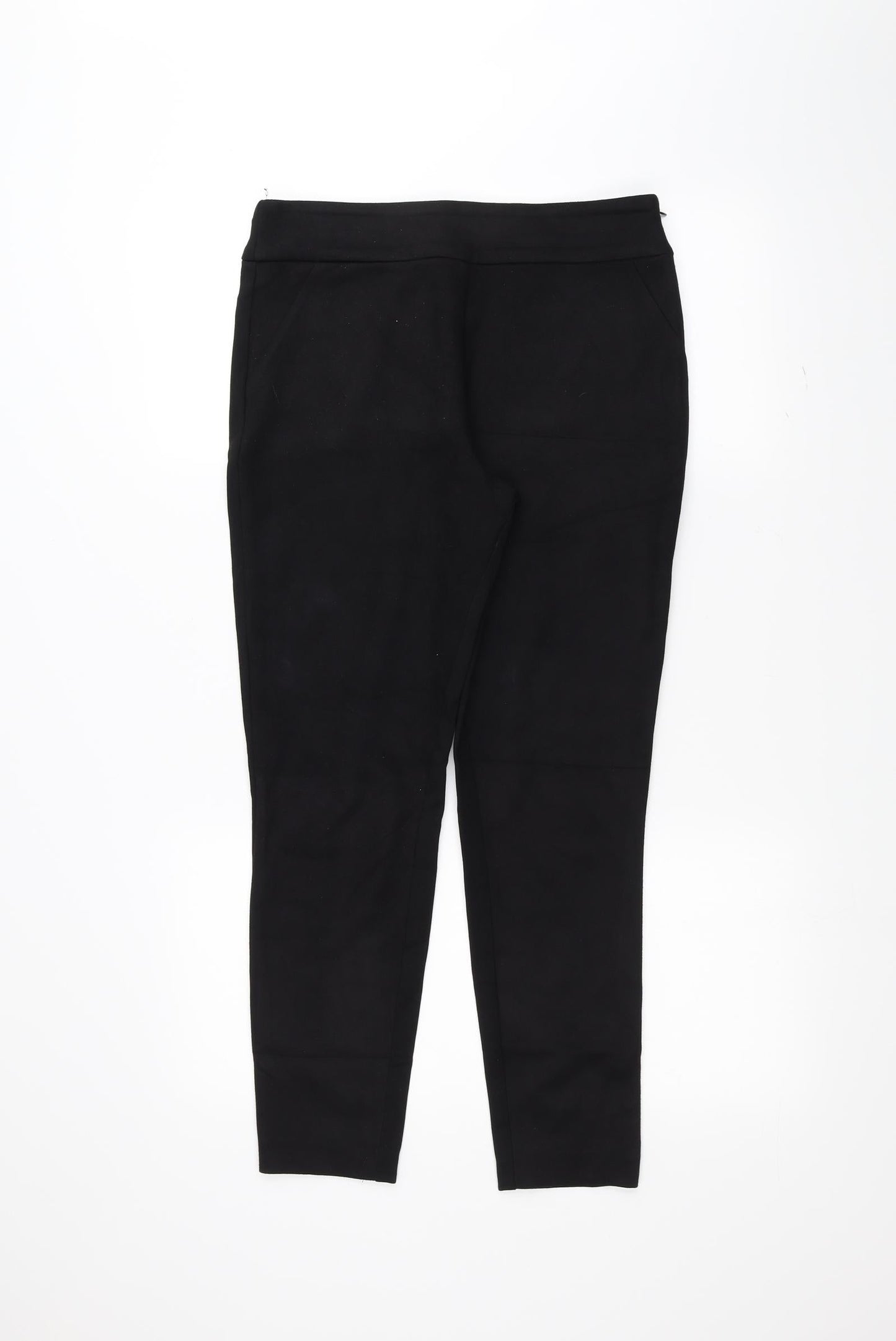 Coast Womens Black   Trousers  Size 12 L27 in