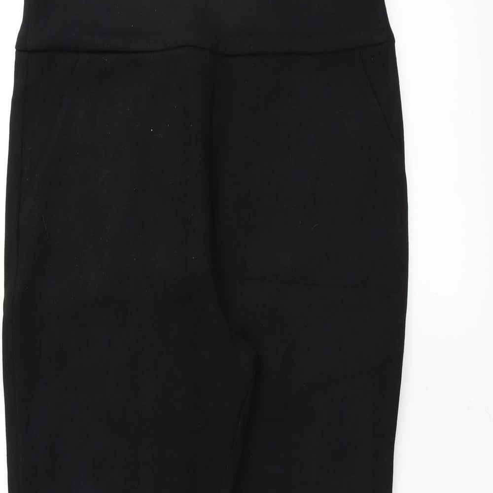 Coast Womens Black   Trousers  Size 12 L27 in