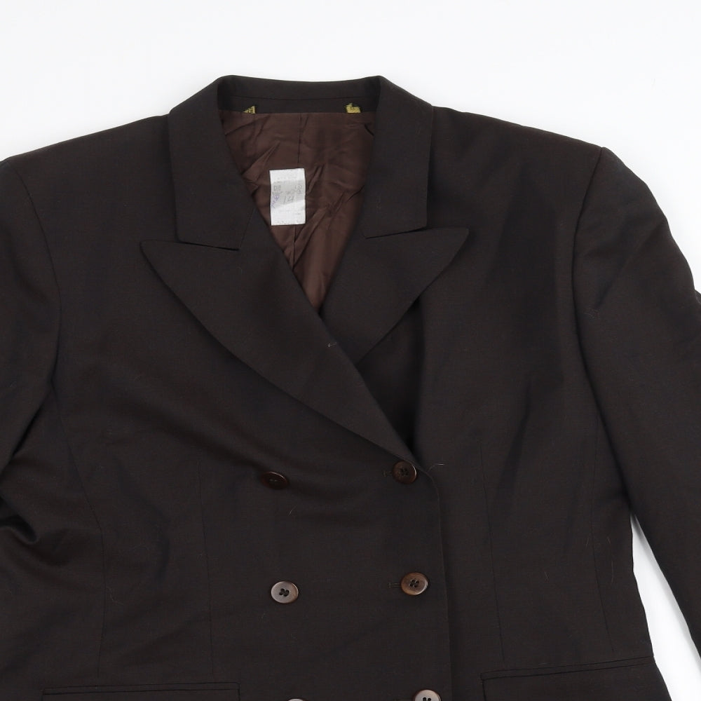 Womens UK Size 14 Preworn Brown Jacket