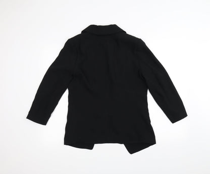 Womens UK Size 10 H&M Black Jacket