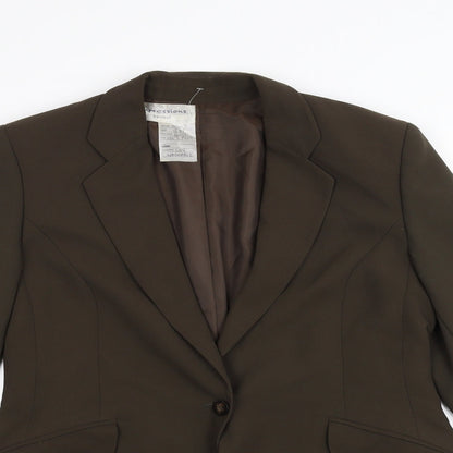 Impressions Womens Green   Jacket  Size 12