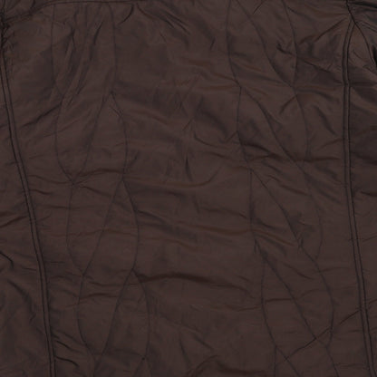 arquette Womens Brown   Pea Coat Coat Size 20