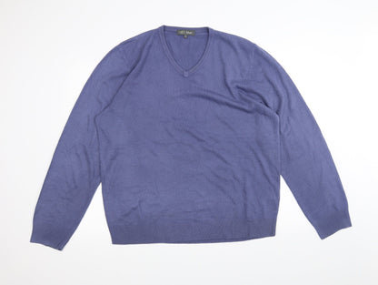 Marks and Spencer Womens Purple   Pullover Jumper Size XL