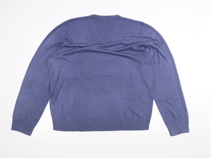 Marks and Spencer Womens Purple   Pullover Jumper Size XL