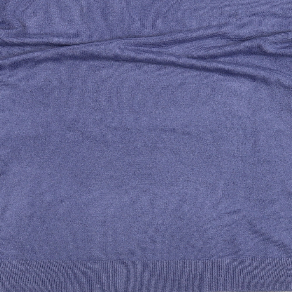 Marks and Spencer Womens Purple   Pullover Jumper Size XL