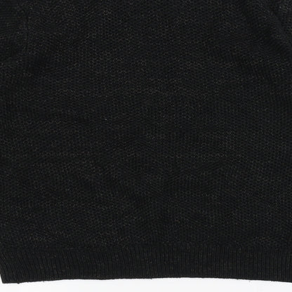 George Womens Black  Knit Pullover Jumper Size M