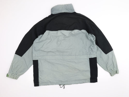 Mens UK Size M Peruzzo Green Pea Coat