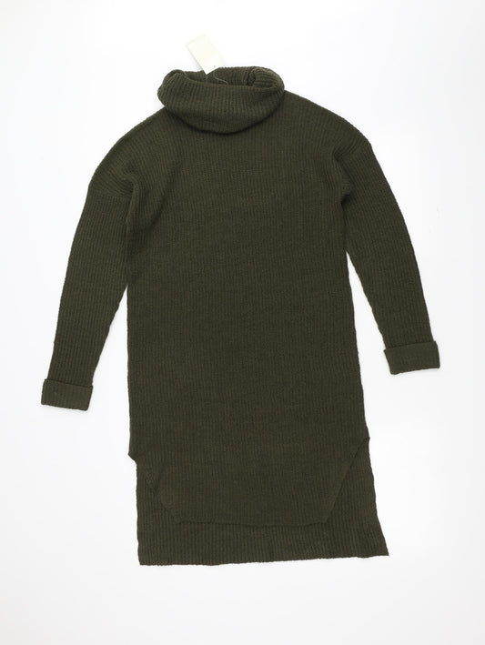 Peacocks Womens Green   Pullover Jumper Size S