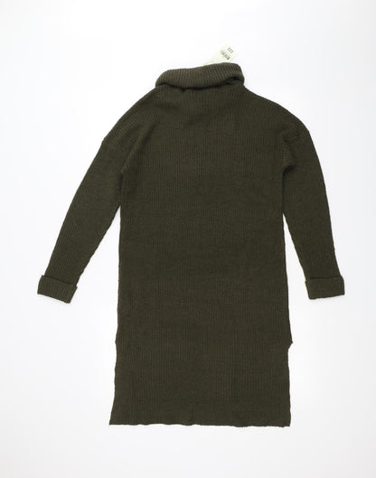 Peacocks Womens Green   Pullover Jumper Size S