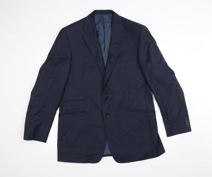 Mens UK Size 42 Marks and Spencer Regular Blue Suit Jacket