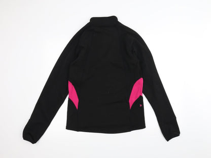 Womens UK Size 10 Mountain Life Black Jacket