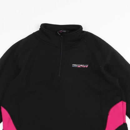 Womens UK Size 10 Mountain Life Black Jacket