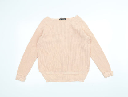 Avenue Womens Pink  Knit Pullover Jumper Size 8