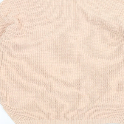 Avenue Womens Pink  Knit Pullover Jumper Size 8