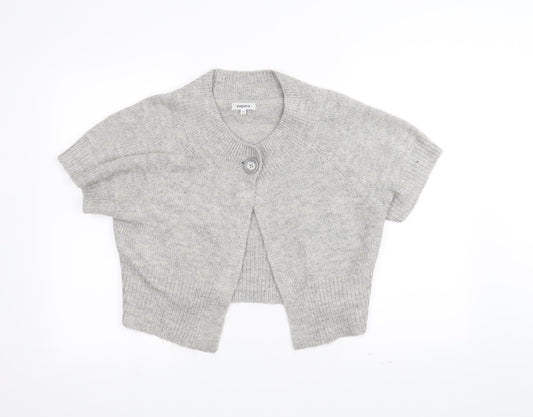 Papaya Womens Grey  Knit Jacket  Size 16