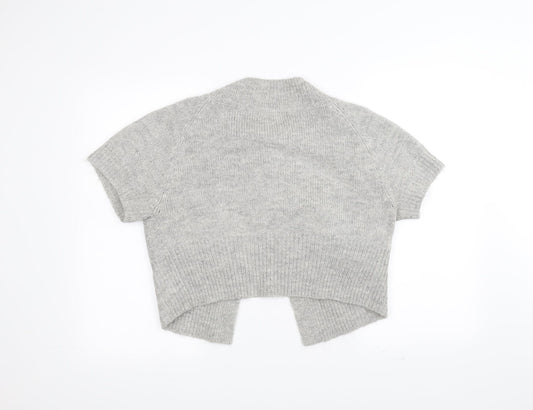 Papaya Womens Grey  Knit Jacket  Size 16