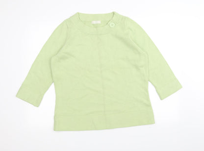 Marks & Spencer Womens Green  Knit Pullover Jumper Size 18