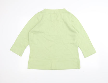 Marks & Spencer Womens Green  Knit Pullover Jumper Size 18