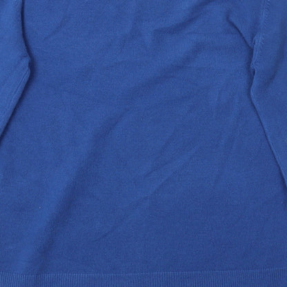 M&S Womens Blue   Pullover Jumper Size 8