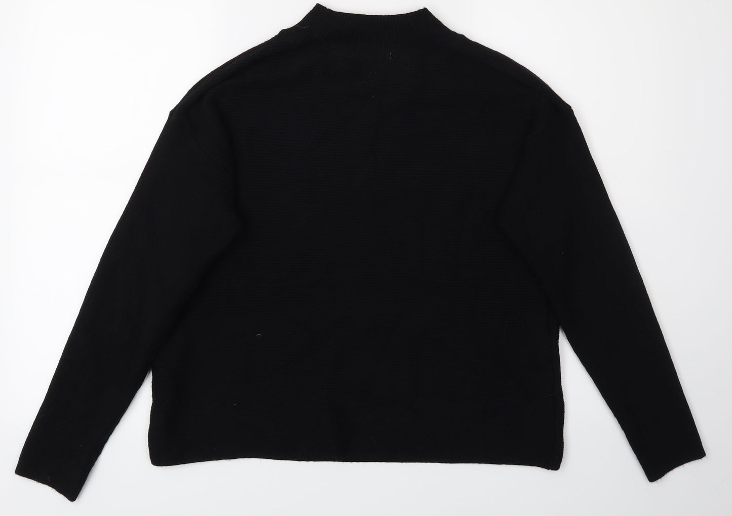 Tu Woman Womens Black   Pullover Jumper Size 16